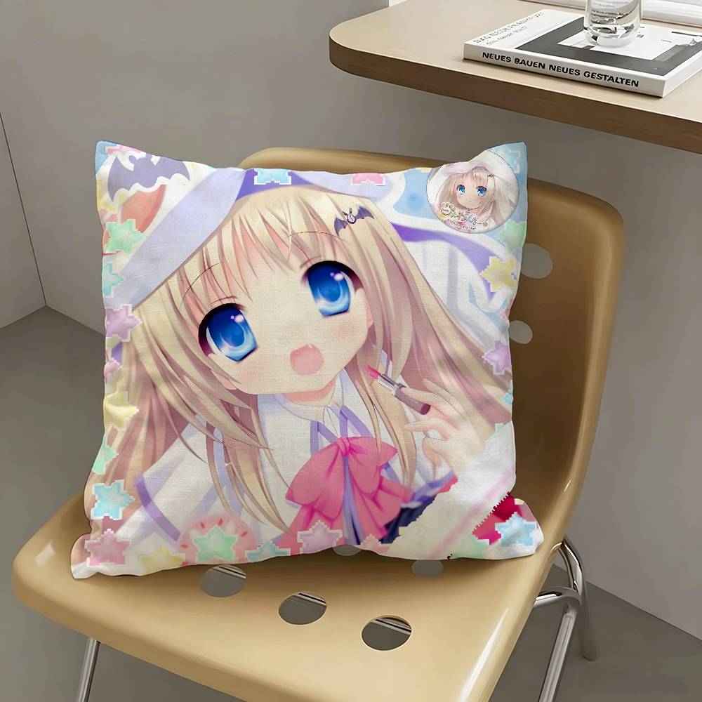 1pc Game Kud Wafter Pillow Case Fashion Square Pillowcase Bedroom Sofa Room Ins Decoration Leisure