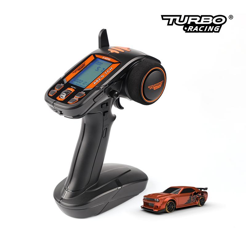 ABAJ1 Turbo Racing 1:76 C65 Limited Edition Drift RC Car With Gyro Radio Full Proportional Remote Control Toys RTR Desktop Toys Car