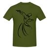 Whirling Dervish Art Sufi Mystic Art American Style Tshirt Urban Commuting Antipilling Tee