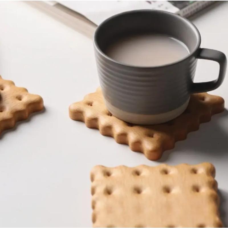 1pc Creative Coaster, Heat-insulating Pad, Anti-slip Pad, Minimalist Teacup Holder