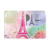 Eiffel Tower Drawing Non-slip Doormat Floor Mat Water Oil Proof Carpet Rug for Kitchen Entrance Home Bedroom Footpad Mats