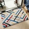 Flocked Non Slip Bathroom Mat Super Absorbent Quick Dry Shower Rug Machine Washable Soft Bath Floor Mat for Home Door Mat