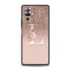 Phone Case For Xiaomi Redmi Note 14 13 12 5G 11 10 Pro Plus 4G 9S 9 14C 13C 12C 10C 9C 9A Soft TPU Cover Letter Pink Shiny M R