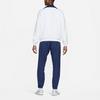Nike Printed Logo Crew Neck Zip Jacket And Cuffed Sports Pants Set Men Sportswear White Blue DQ8000-101