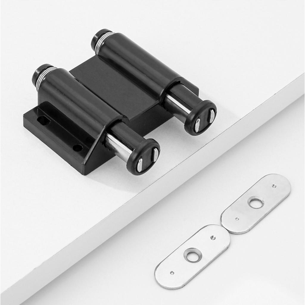 Balení 10 kusů západky dveří s otevíráním stiskem, magnetická západka pro vylepšení dvířek skříněk pro kuchyň, koupelnu, kancelářský nábytek