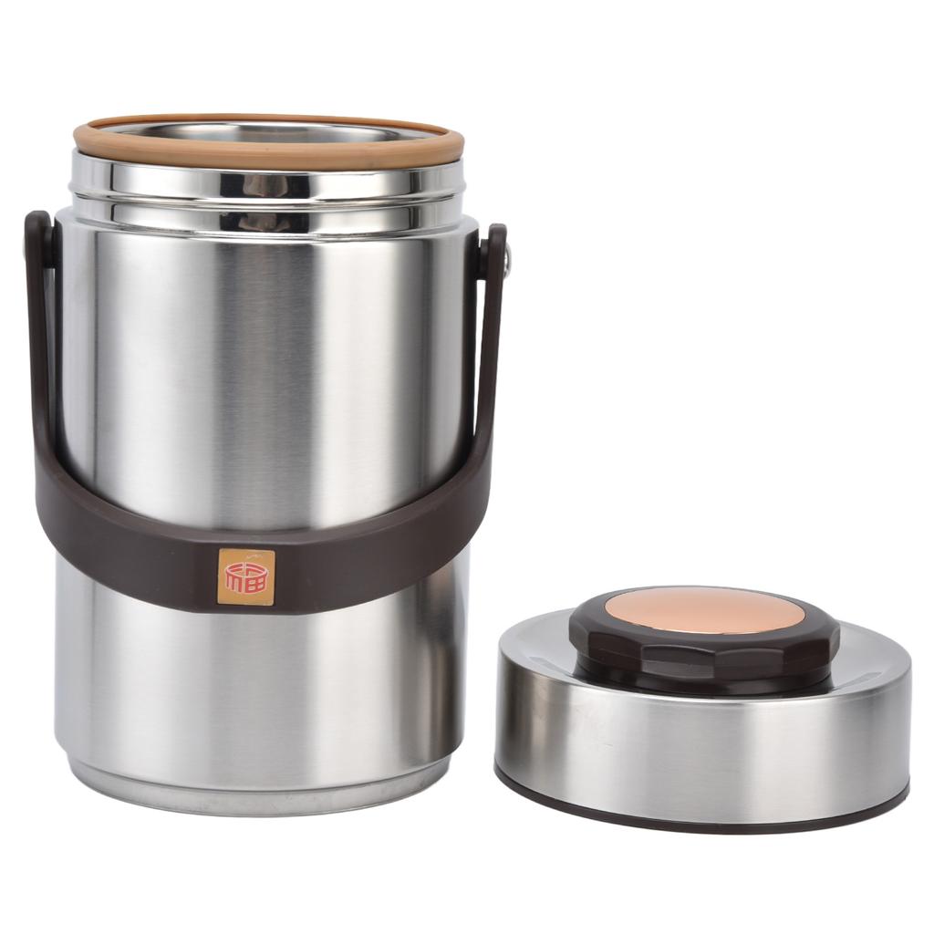 2300ml Insulated Lunch Containers Portable 304 Stainless Steel Vacuum Insulated Food Jar Vacuum