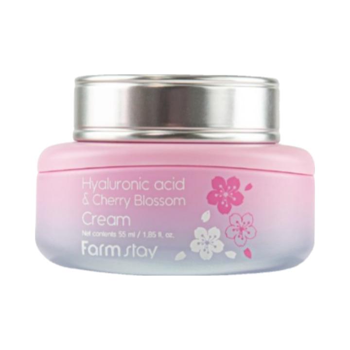 

Farm Stay Hyaluronic Acid & Cherry Blossom Cream 55ml +RANDOM GIFT