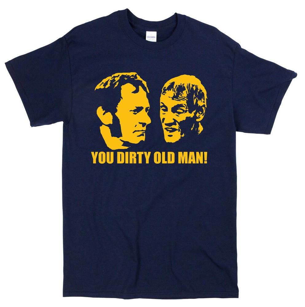 Steptoe and Son Inspired Dirty Old Man T-shirt Retro British TV Fathers Tee L