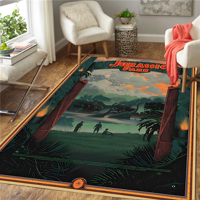 Tapis dinosaure pour chambre d'enfants