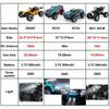 ZWN 1:16/1:20 2.4G Model RC Car With LED Light 2WD Off-road Remote Control Climbing Vehicle Outdoor Cars Toy Gifts for Kids