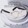 Headset Audio Drahtlose Bluetooth-Smart-Brille gepaart mit verschreibungspflichtigen Anti-Blaulicht-Gläsern, geeignet für Männer und Frauen