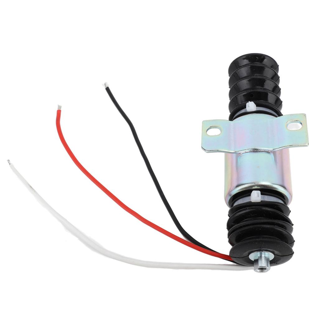 TCU14931 Electric Generator Flameout Solenoid Valve 12V 55mm Fuel Shutoff Solenoid Valve for