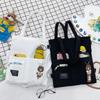 Crossbody Bag Female Student Bag Canvas Shoulder Bag Campus Cute Versatile Girlfriend Bag Tote Bag