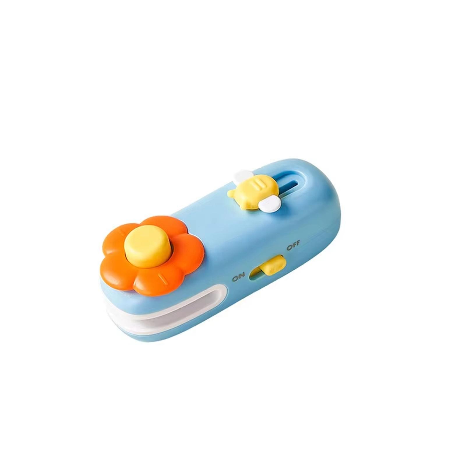 

Flower Heat Sealer Handheld Magnetic Bag Sealing Machine one size синий