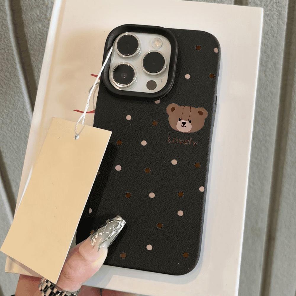 Luksusowe Miękkie Skórzane Etui na Telefon Dla iPhone 16 Funda iPhone 11 15 Pro Max 13 14 Plus 12 16promax 15promax 13promax Pokrowiec z Kwiatami