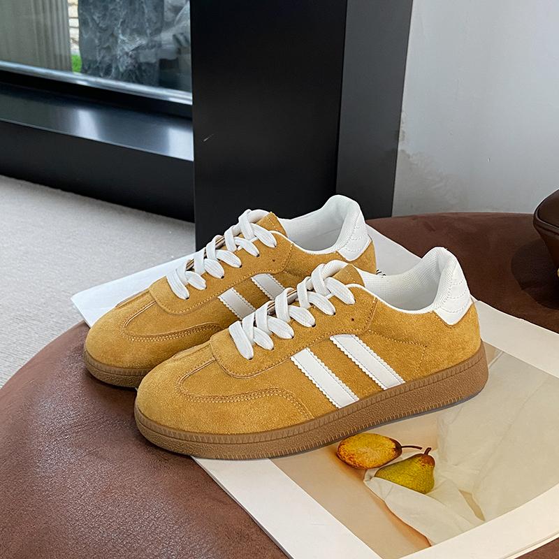 Women Tennis Sneakers Flats Ladies Fashion Lace-up Vulcanized Shoes Autumn Outdoor Trainers Student Board Shoes Footwear