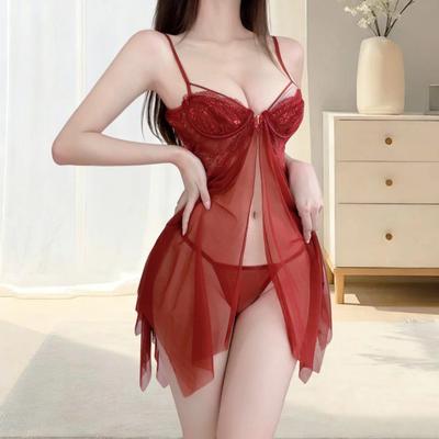 Women'S Ultimate Sexy Nightgown Flirting Lingerie Set Role Play And Temptation One Size Birthday Gift No Traction Rope