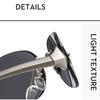 Trendy Pilot Sunglasses Elegant Metal Frame Polarized Lens Trendy Design Lightweight For Birthday Girl