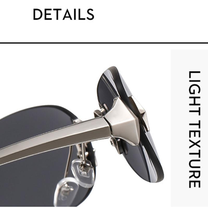 Trendy Pilot Sunglasses Elegant Metal Frame Polarized Lens Trendy Design Lightweight For Birthday Girl