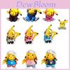 Pikachu Auto Dekoration Camouflage Outfit PVC Actionfigur Modell Kuchen Dekoration