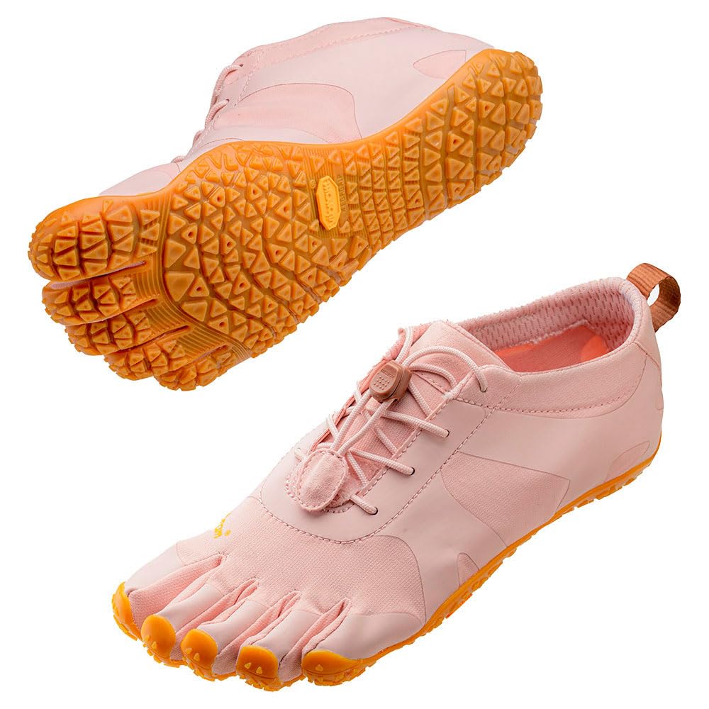 25W7103 DUSTY Japanese Shoe Size [Vibram FiveFingers] - V-ALPHA - PINK/GUM - Women's (V-ALPHA, Measurements, Adult, Numbers, 22.5 Cm)