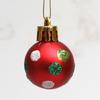 24pcs 3cm Christmas Tree Hanging Balls Shatterproof Xmas Tree Ornaments  Holiday Festive