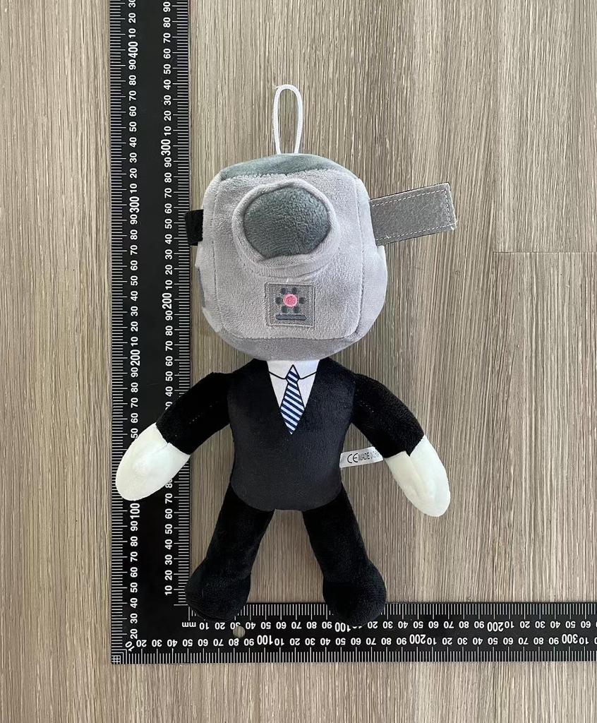 Skibidi Toilet Man Vs. Monitor Man Doll Plush Toy