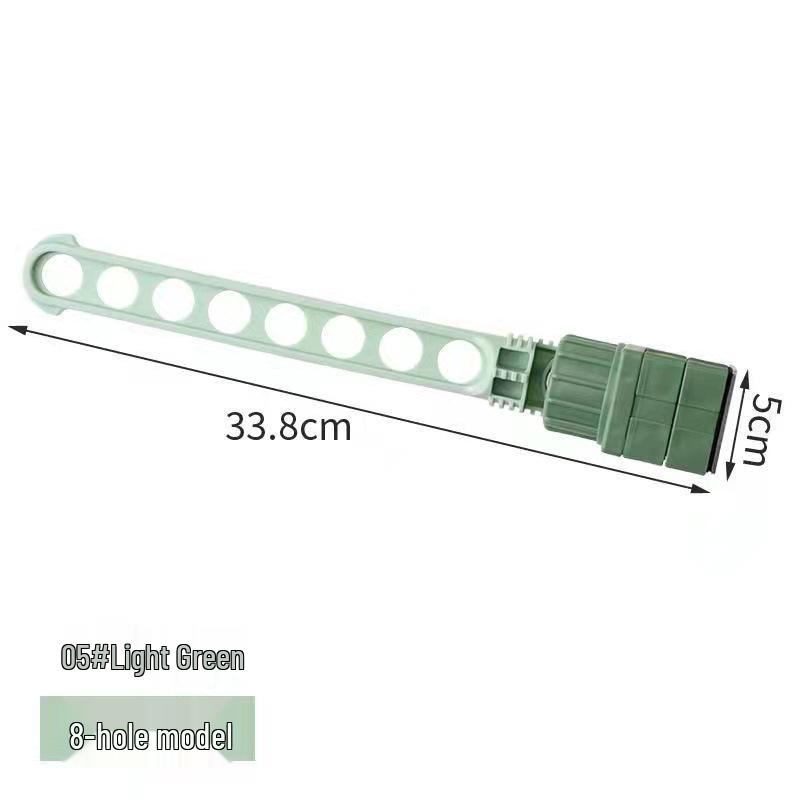 

Багатофункціональна портативна сушарка для одягу на двері, вікна та балкони з вісімкою для вішалок