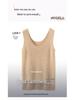 Women's Cashmere Spaghetti Strap Tank: Slimming, Sleeveless, Versatile Knit with Trendy Back for Autumn and Winter