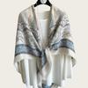 Women's Ethnic Style Cotton-Linen Shawl for Spring/Summer Sun Protection - Yunnan Travel Photography Scarf & Air Conditioned Room Wrap