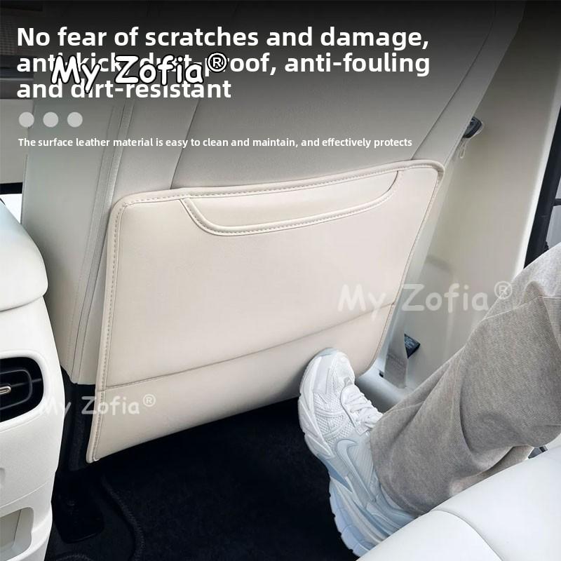 Für GWM Ora 5 2025 2026 2027 Auto Rücksitzlehne Lüftungsschlitz Anti-Tritt-Matte Auto Innenraum Schutz Upgrade-Abdeckung Auto Zubehör