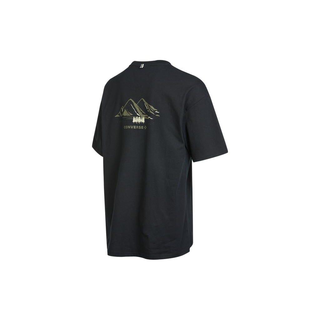 Converse Go Outdoor T Shirt Men's Black 10024357-A02