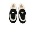 Fleece Lazy One Pedal Doudou Shoes Women's Flat Bottom 2025 Autumn and Winter New Single Shoes Sports and Leisure Shoes