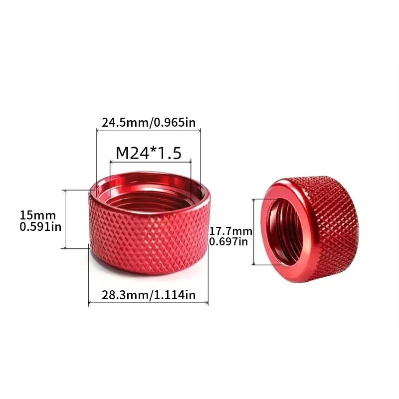 17Mm Ball Head Adjustment Nut Aluminum Universal Conversion Interface Fastener Tightening Nut For Mobile Phone Holder Parts