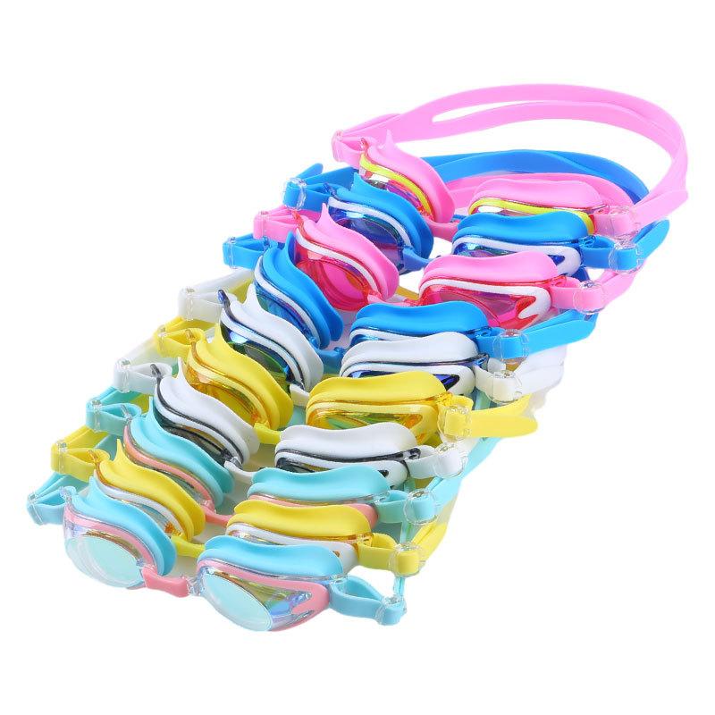Colorful electroplated fashion swimming goggles for men, hot-selling waterproof, anti-fog, high-definition professional swimming goggles