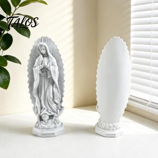 Collectable Character Figurine Our Lady of Guadalupe Religious Statue, Virgin Mary Figurine, Resin Sculpture, Desktop Ornaments Inspirational Art for