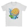 Humor Aero Jellyfish Fiber Optic Art TShirts For Unisex Unisex 100 Cotton T Shirts Frutiger Aero Short Sleeve Tees Graphic Clothes