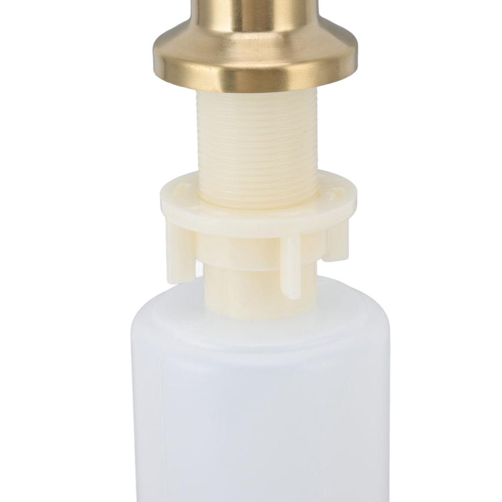 300ml Kitchen Sink Soap Dispenser Stainless Steel 360 Degrees  Rotation Multifunctional Soap Dispenser for Kitchen