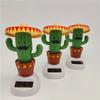 Creatief 1 Stuks Schattige Zonne Cactus Schommel Dansend Speelgoed Cartoon Flip Flap Speelgoed Schuddend Beweegbaar Huis Auto Bureau Decoratie Ornament Cadeau