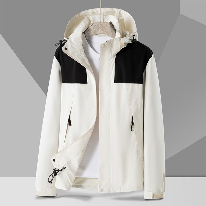 Men's spring and autumn jacket men's thin waterproof windbreaker outdoor fishing four seasons mountaineering jacket