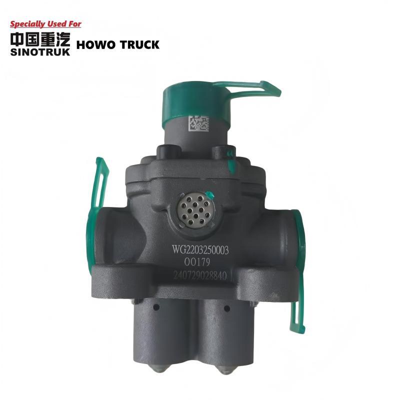 Original Quality HOWO Transmission Double H Valve WG2203250003 Precise Gear for HOWO Parts Gearbox Parts A7 T7H T5G Truck