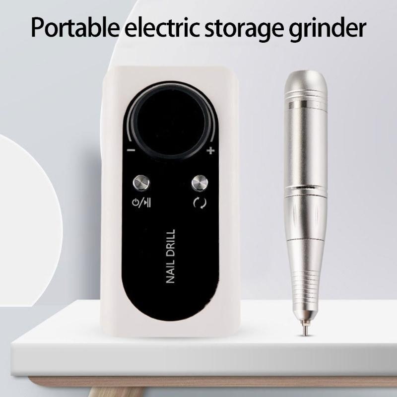 Professional Electric Nail Grinder for Efficient Cuticle Removal and Trimming at Home Salon or Personal Use