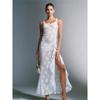 European and American Sexy Slim Fit Backless Lace See-through Sling Dress Long Dress Sexy Lace Maxi Dress