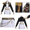 Kpop Demon Hunters Anime Character Black Gold Halloween Role Playing Costume With Pu Leather