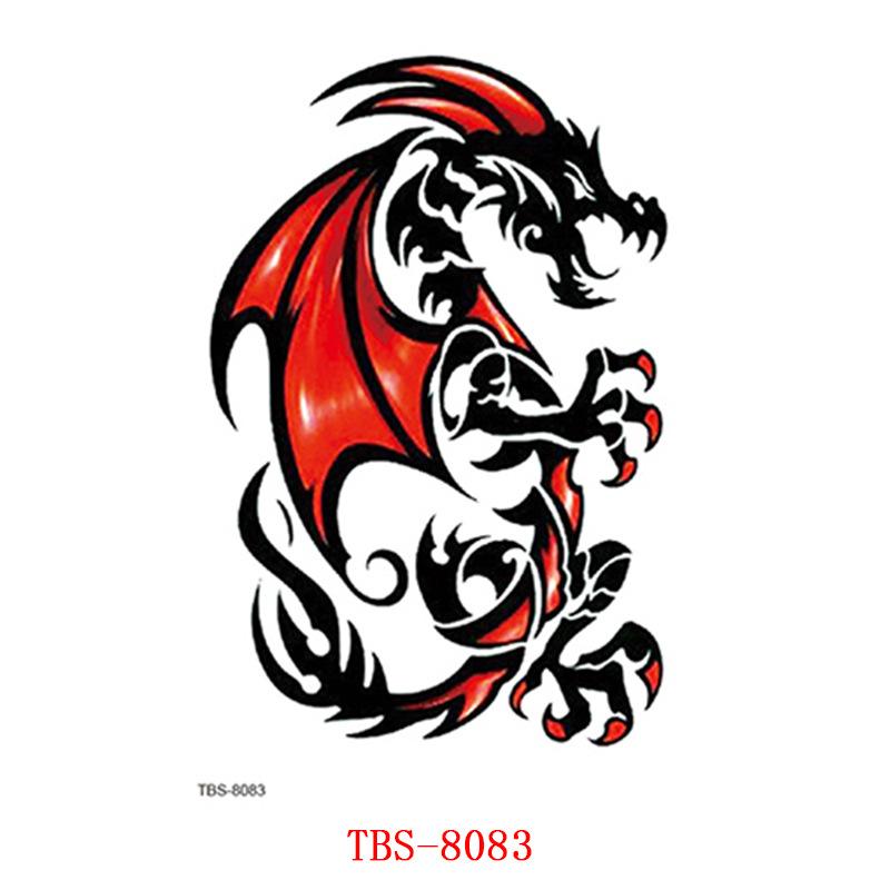 Wasserdichter Tattoo-Aufkleber, Totem-Charakter Tattoo-Aufkleber Tattoo