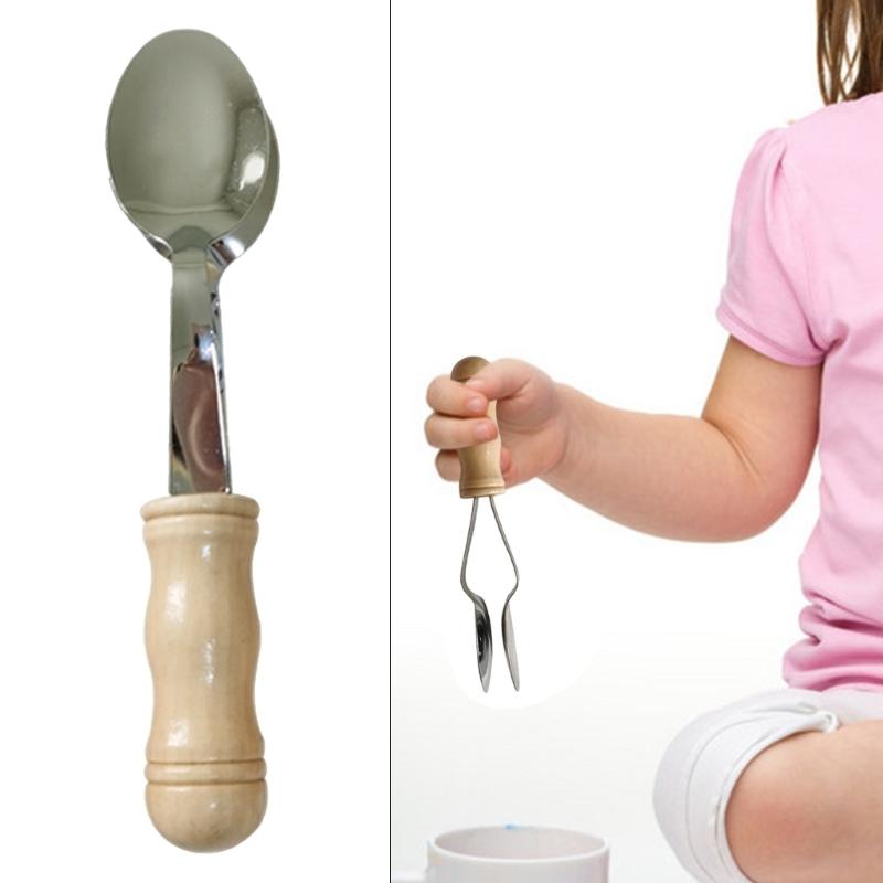 Irish Musical Spoons Wood Handle Percussion Musical Spoons Instrument Castanets Spoon Percussion Instrument Enduring