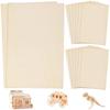 Sheets Basswood Plywood Wooden Plywood Board Sheet Rectangle Wood Aviation Model Layer Board