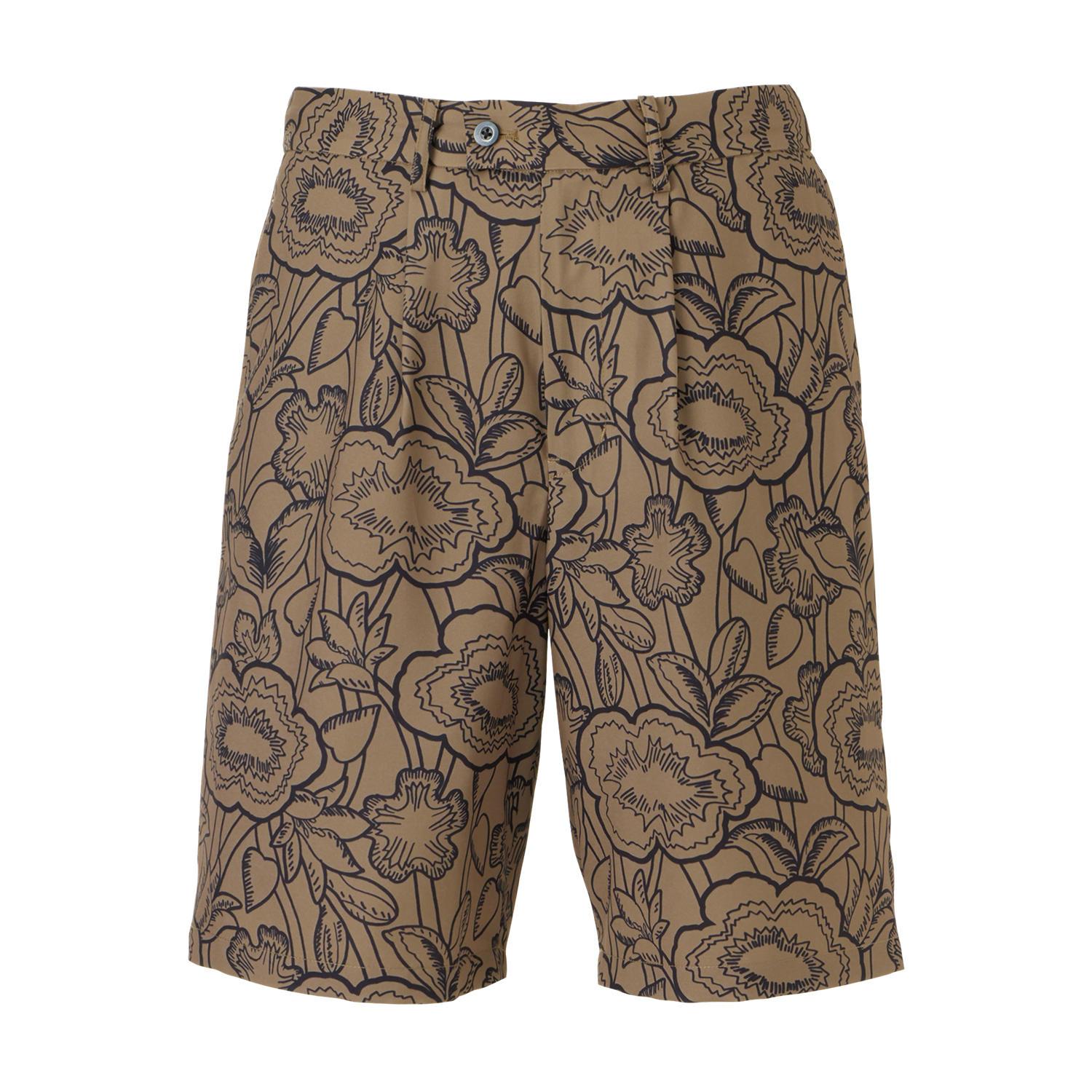 

Новые повседневные шорты с принтом Onitsuka Tiger, мужские, светло-коричневые 2181B048-200 XS