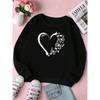 Kids Sweatshirt Autumn and Winter ,Round Neck Sweatshirt Casual Comfortable Warm Fashion Printed Top