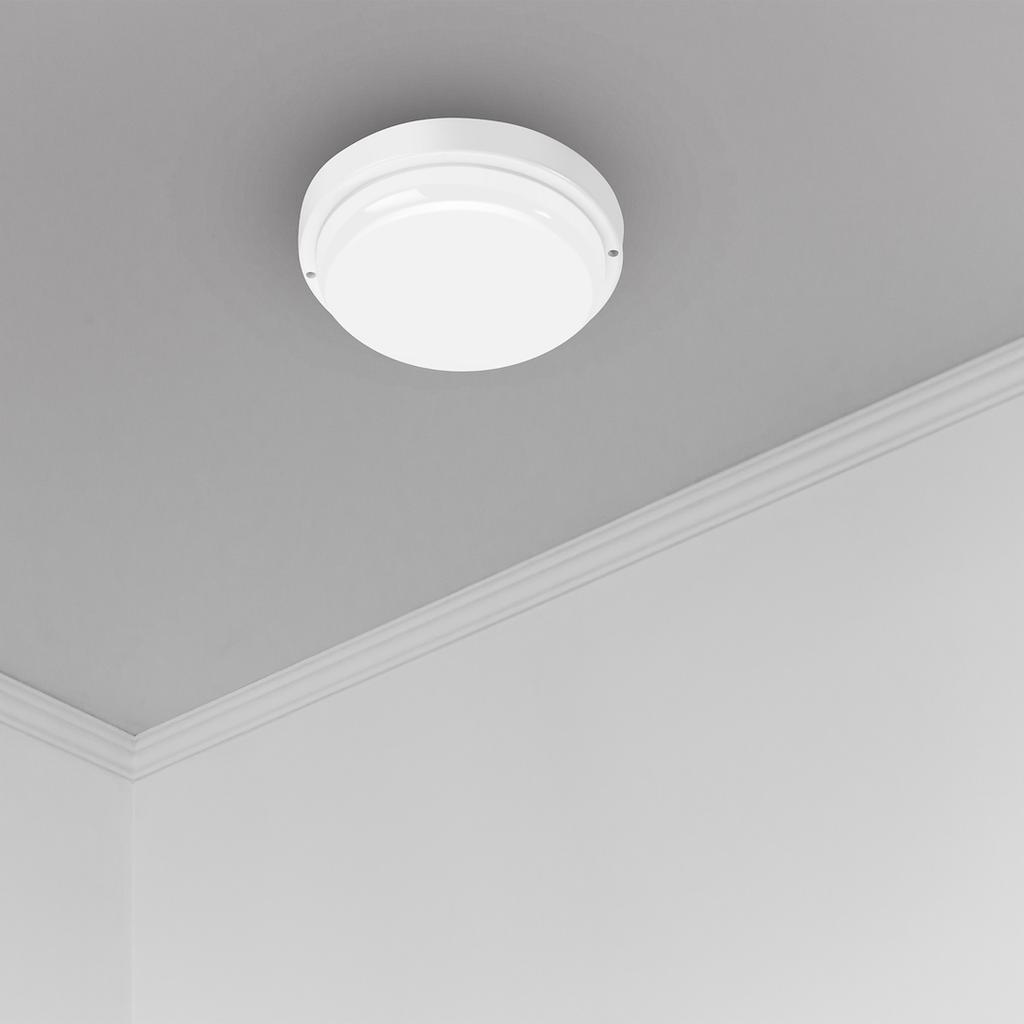 Davo Circle Channel Fixture 18W 4000K Ip64 White